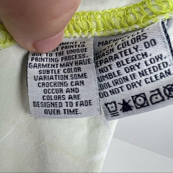 REYN SPOONER Stretch Polyester Swim Trunks, Lined, Green with Marlins, Size M - Picture 6 of 11